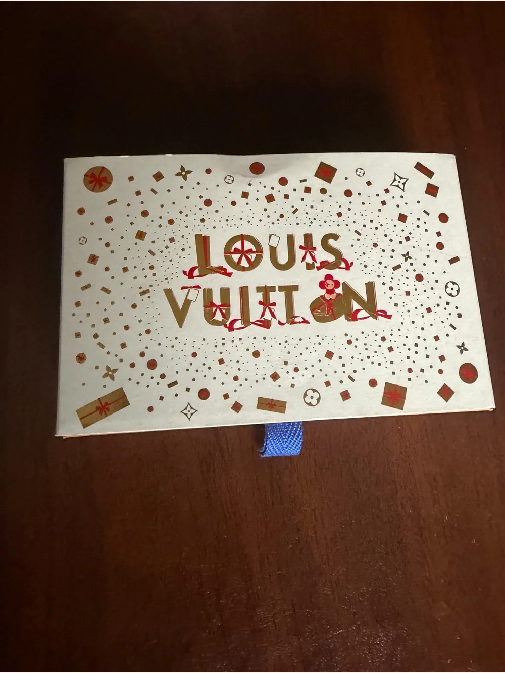 Louis Vuitton Dragonne Key Tag NWT- Holiday Edition